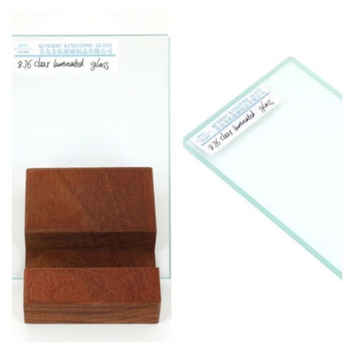 ضد صدا 5mm + 5mm شیشه لایه دار عایق صوتی درجه A برای پنجره / درب