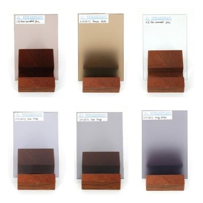 معماری ساختمان شیشه لایه دار رنگی با ضخامت 0.38mm PVB