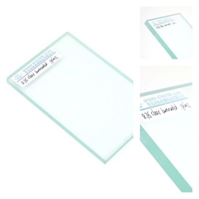 شيشه لايه دار ضد گلوله و مقاوم به طوفان 8.76mm - 25.52mm ضخامت