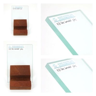 ایمنی تزئینی شیشه شناور لایه دار مقاوم در برابر شکستگی 6.38mm - 25.52mm ضخامت